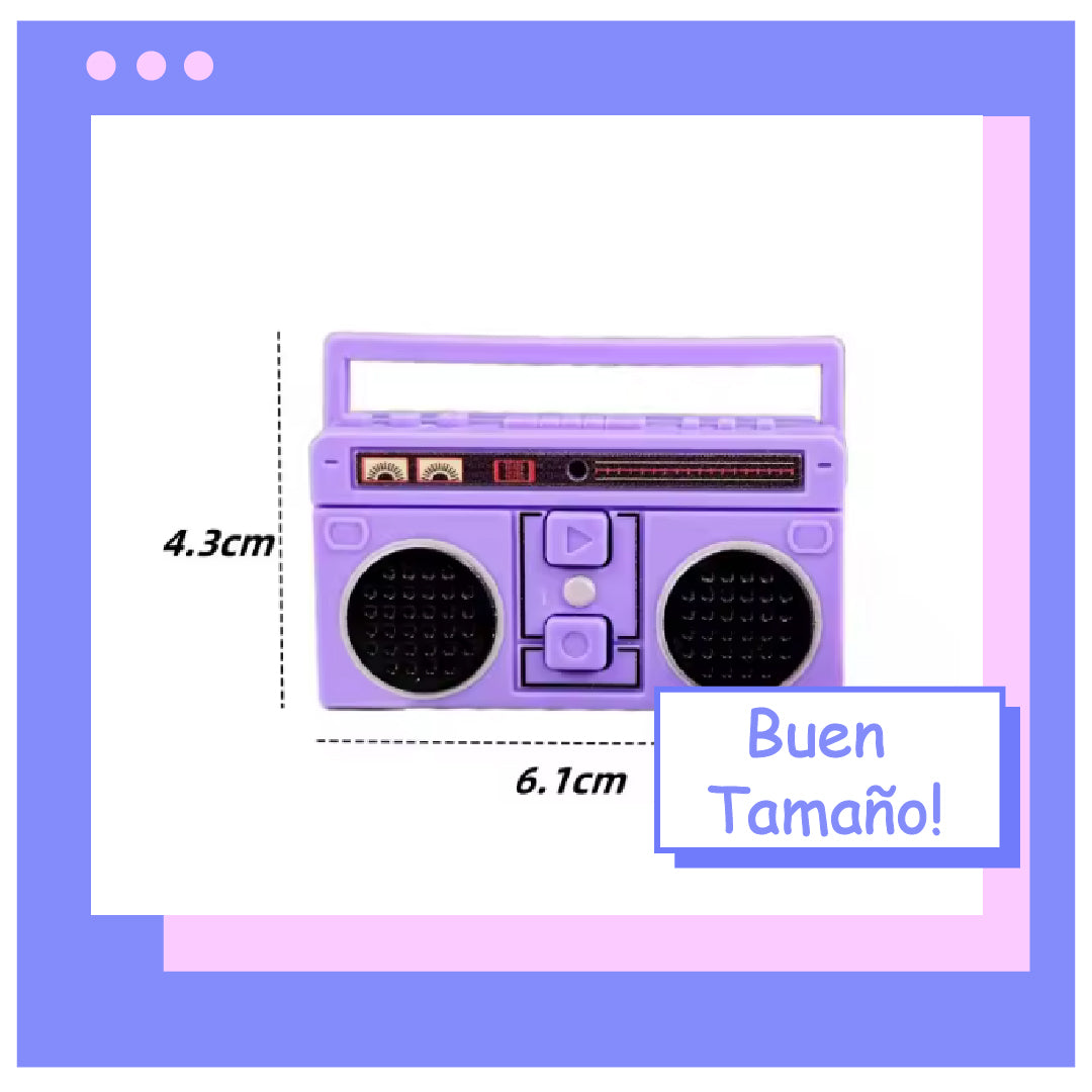 Mini Grabadora de Radio Divertida