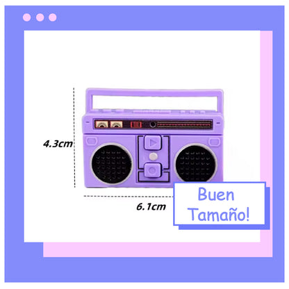 Mini Grabadora de Radio Divertida