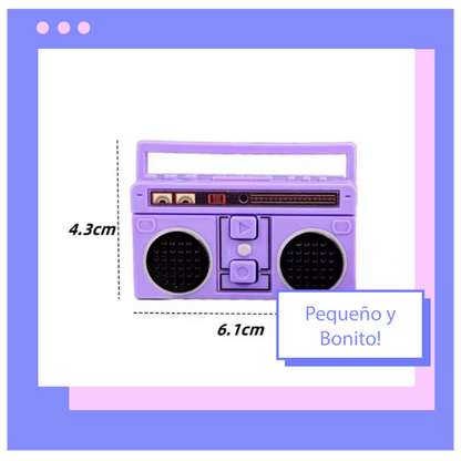 Mini Grabadora de Radio Divertida